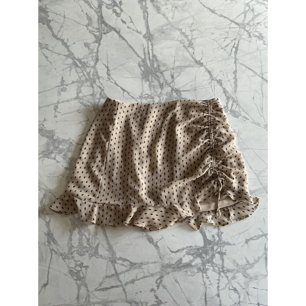 American Threads beige skort size M